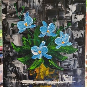 16in by 20in acrylic painting